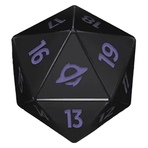Edge of Eternities D20 Die