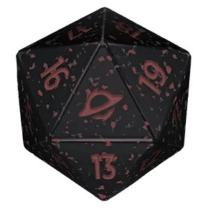 Edge of Eternities D20 Die
