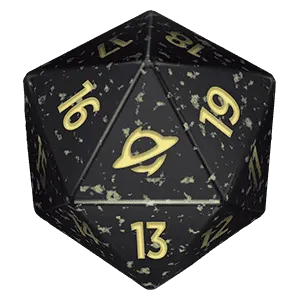 Edge of Eternities D20 Die
