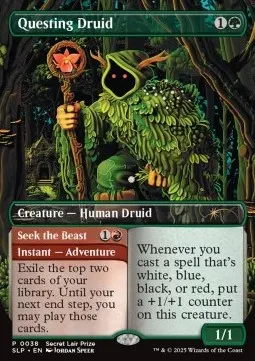 Questing Druid // Seek the Beast