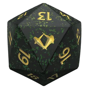 Tarkir: Dragonstorm "Abzan" D20 Die