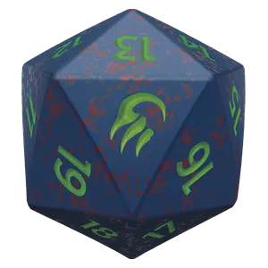 Tarkir: Dragonstorm "Temur" D20 Die