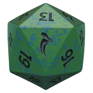 Tarkir: Dragonstorm "Sultai" D20 Die