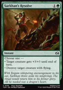 Sarkhan's Resolve