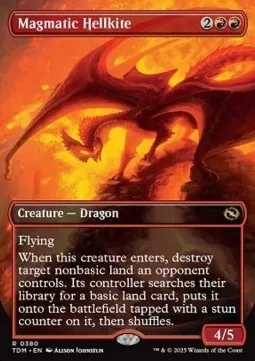 Magmatic Hellkite // Magmatic Hellkite