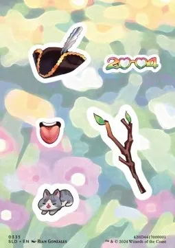 "Pick 'Em and Stick 'Em" Sticker Sheet