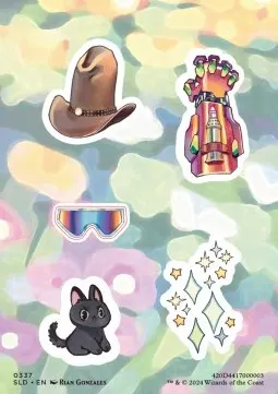 "Pick 'Em and Stick 'Em" Sticker Sheet
