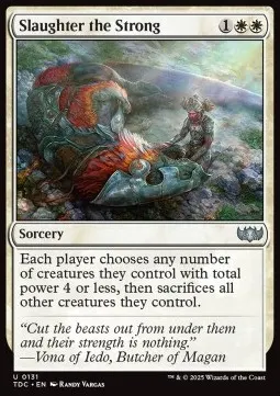 Slaughter the Strong