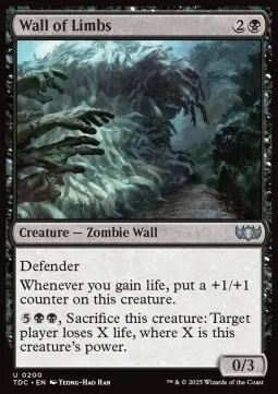Wall of Limbs
