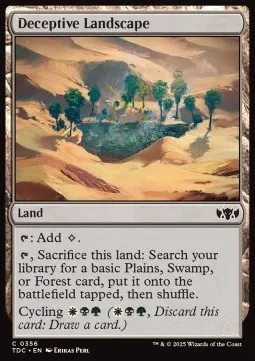 Deceptive Landscape
