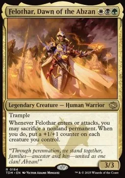Felothar, Dawn of the Abzan