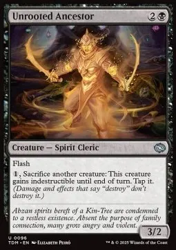 Unrooted Ancestor
