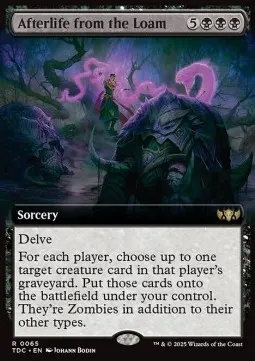 Afterlife from the Loam