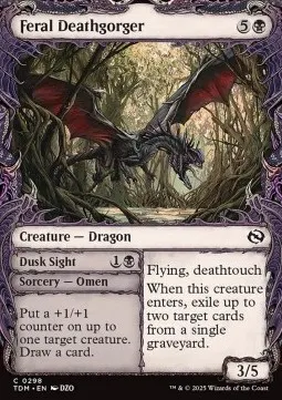Feral Deathgorger // Dusk Sight