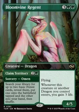 Bloomvine Regent // Claim Territory // Bloomvine Regent
