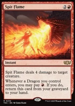 Spit Flame