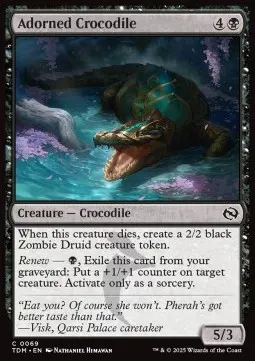 Adorned Crocodile