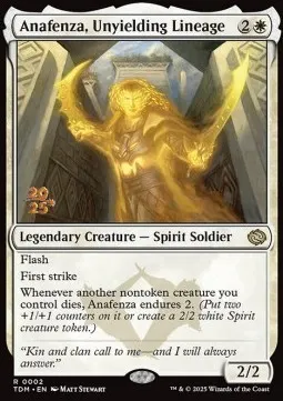 Anafenza, Unyielding Lineage