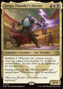 Zurgo, Thunder's Decree