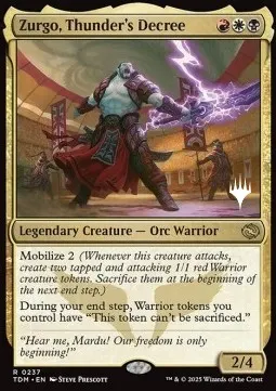Zurgo, Thunder's Decree