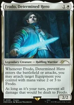 Frodo, Determined Hero