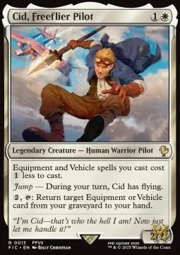 Cid, Freeflier Pilot