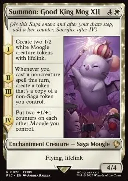 Summon: Good King Mog XII