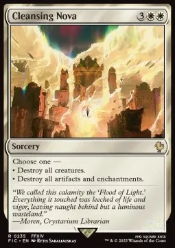 Cleansing Nova