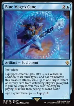 Blue Mage's Cane