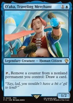 O'aka, Traveling Merchant