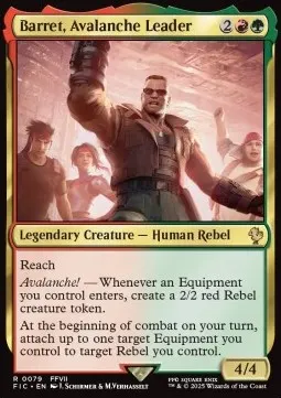 Barret, Avalanche Leader