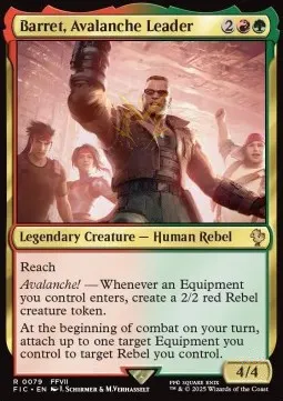 Barret, Avalanche Leader