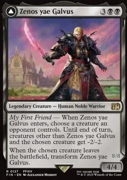 Zenos yae Galvus // Shinryu, Transcendent Rival