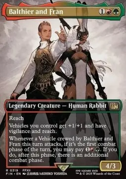 Balthier and Fran