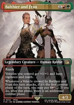 Balthier and Fran