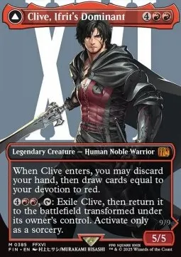 Clive, Ifrit's Dominant // Ifrit, Warden of Inferno