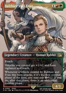 Balthier and Fran