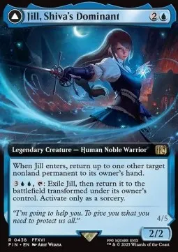 Jill, Shiva's Dominant // Shiva, Warden of Ice