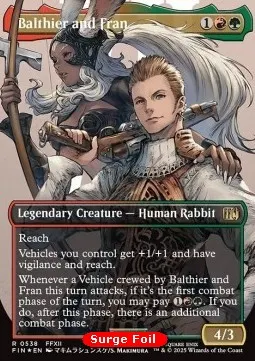 Balthier and Fran