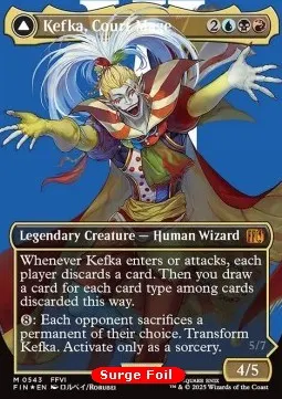 Kefka, Court Mage // Kefka, Ruler of Ruin