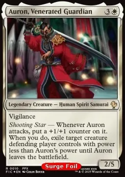 Auron, Venerated Guardian