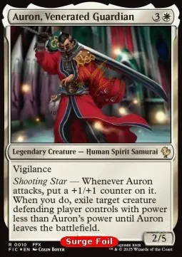 Auron, Venerated Guardian
