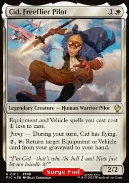 Cid, Freeflier Pilot