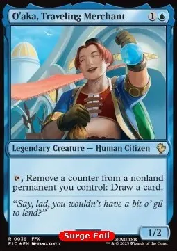 O'aka, Traveling Merchant