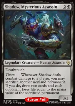 Shadow, Mysterious Assassin