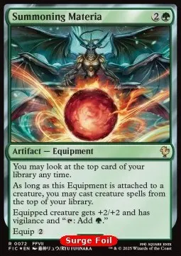 Summoning Materia