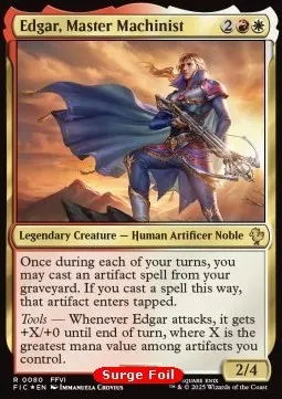 Edgar, Master Machinist