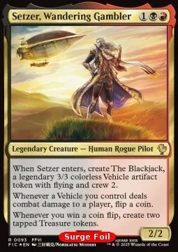 Setzer, Wandering Gambler