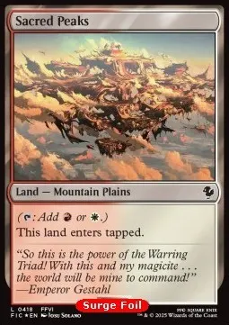 Sacred Peaks
