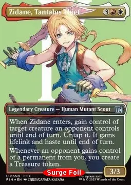 Zidane, Tantalus Thief